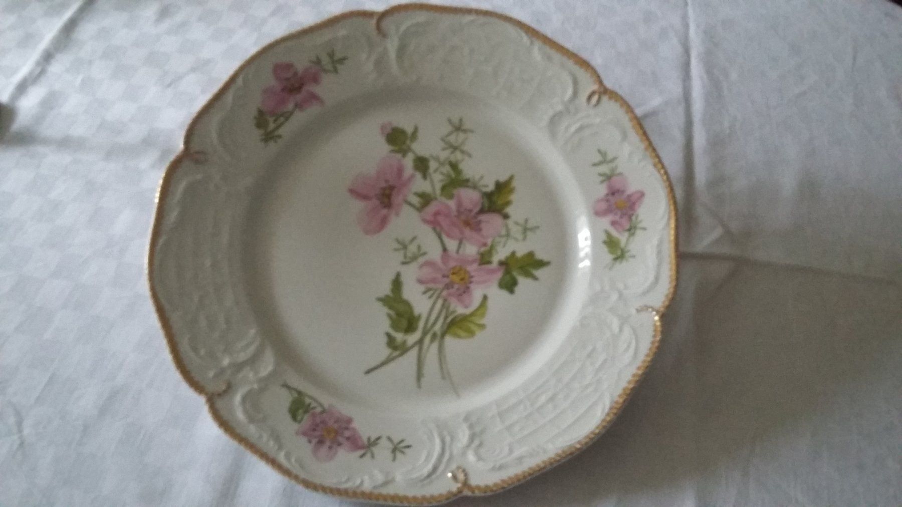 Rosenthal Piatti: Handgemalt Rosenthal Sanssouci Schale – Usato da Bern venduto da Imamrashed