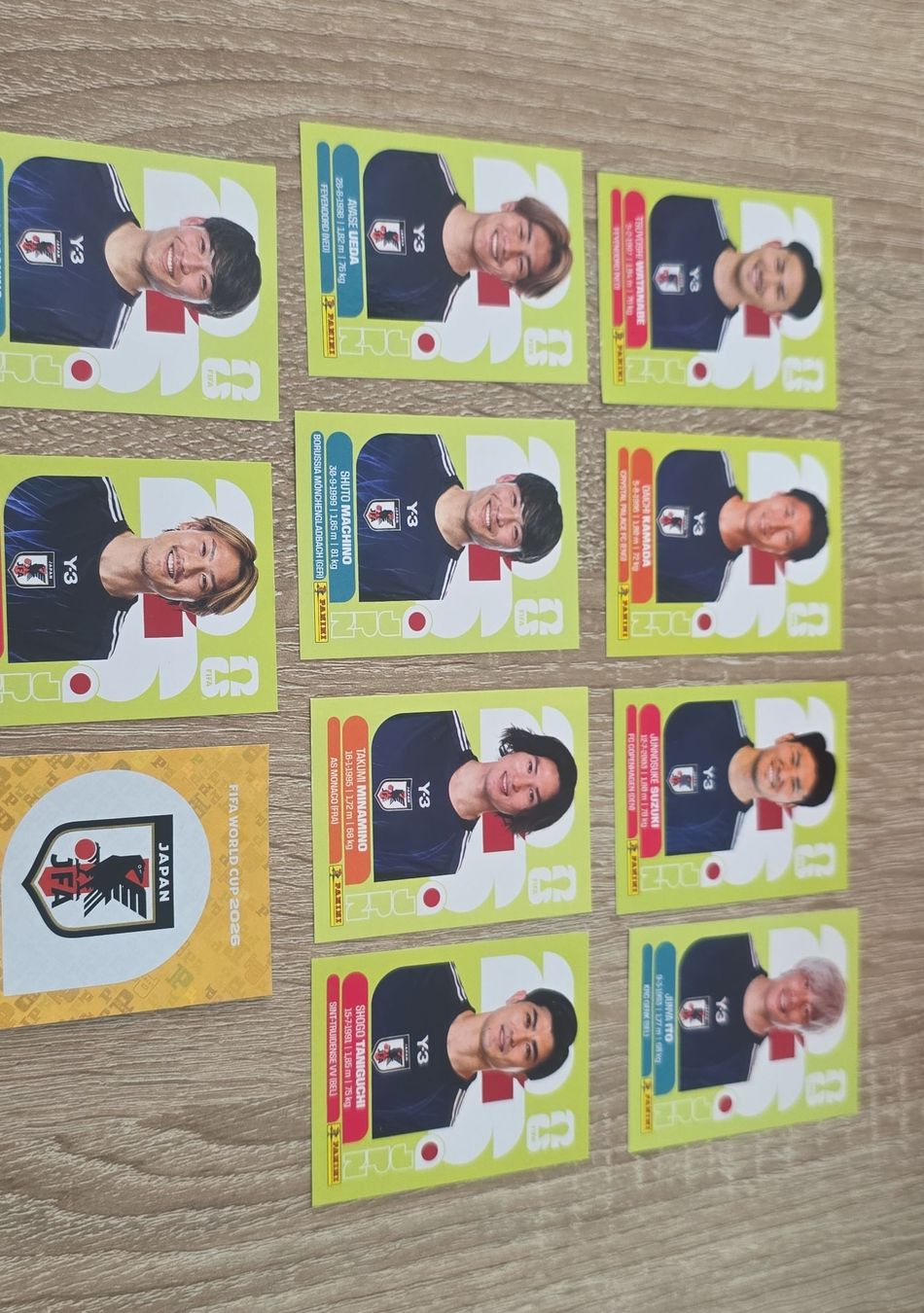 Panini Carte collezionabili: Figurine Panini Calciatori Giappone – Usato da Massagno venduto da Arj87