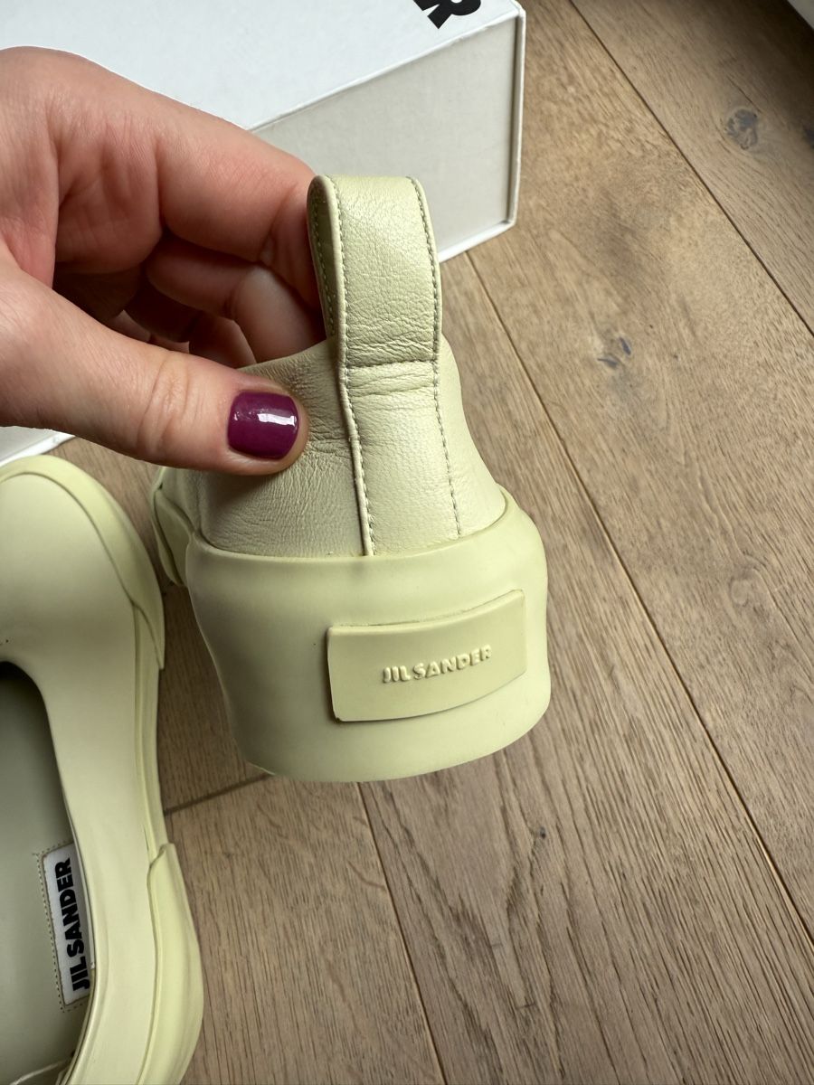 Jil Sander Scarpe da donna: New Jil Sander leather sneakers, 38 – Nuovo e nell'imballaggio originale da Zug venduto da Nat.yushkevich 3