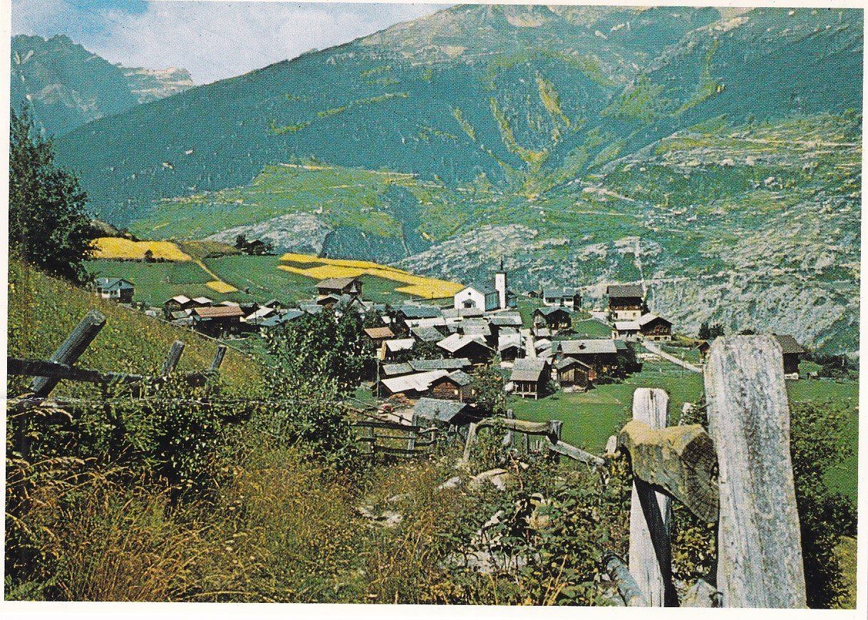 Cartoline postali: Oberems   VS  -    3  diverse Ansichtskarten – Usato da Brig venduto da Valcards54 2