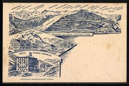 Litho Furka, Hotel Furka, Hotel-Pension 