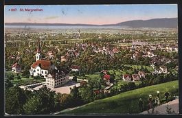 St. Margrethen, Blick von einer Anhöhe 