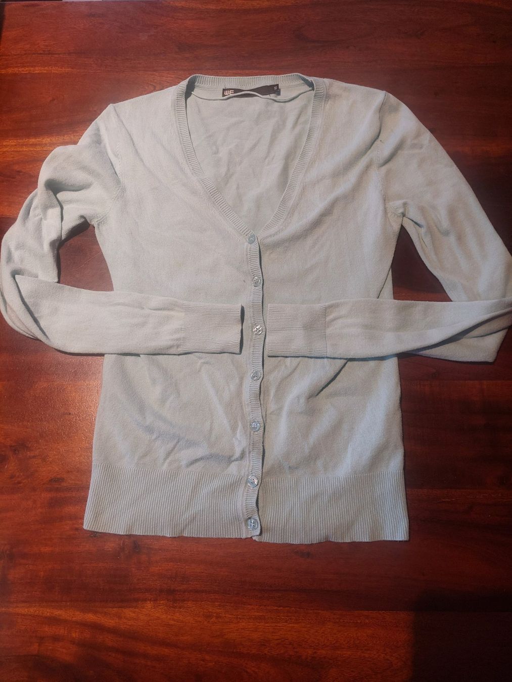 We Giacche: WE- Strickjacke Hellblau/Pastellblau Grösse XS – Usato da Beckenried venduto da Havacola