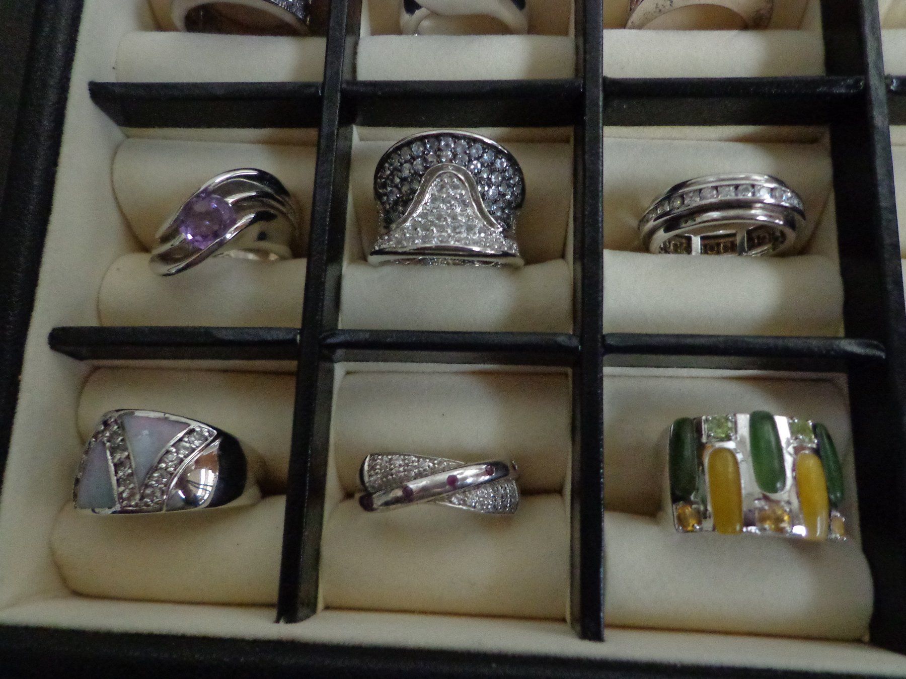 Bagues: 10 Stk. 925er Silber Fingerringe ab 1.- – D'occasion à Zofingen par goezi 3