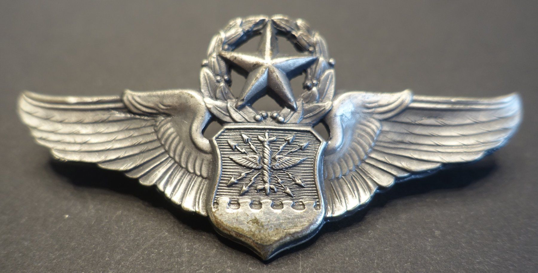 Medaglie: US Air Force Master Navigator Badge / Navigator Abzeichen – Usato da Kappelen venduto da Marmoe 1
