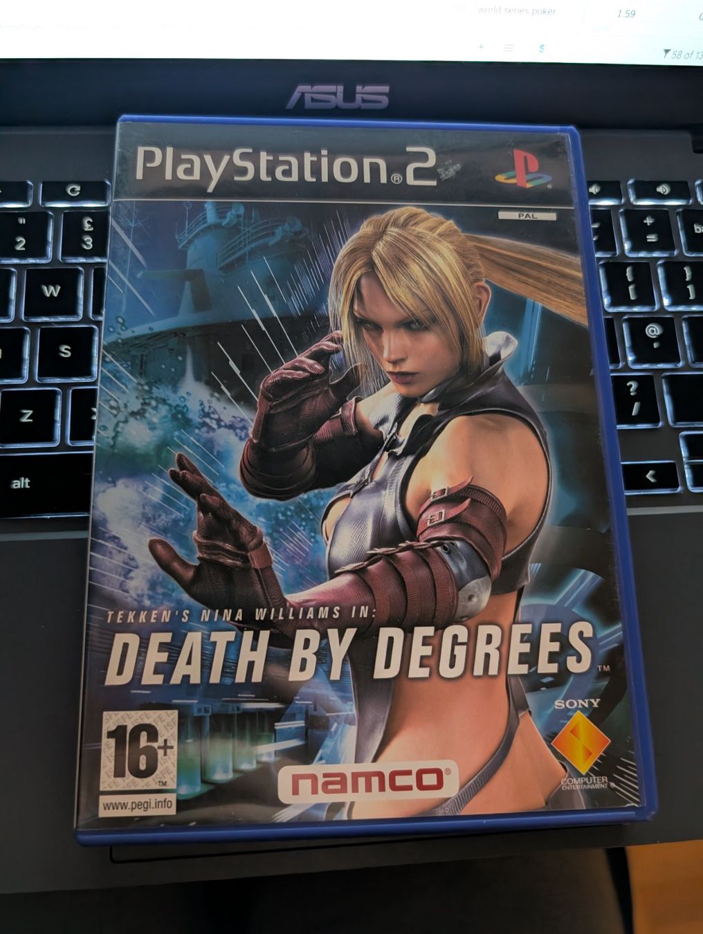 Sony Giochi: Death by Degrees - Playstation 2 PS2 Game CIB – Usato da Hünenberg See venduto da SpecialEditionGaming