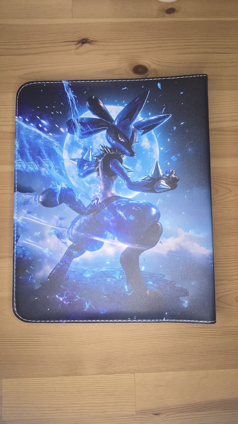 Pokémon Carte collezionabili: Binder Lucario Design – Nuovo (secondo la descrizione) da Zürich venduto da PRTD 2