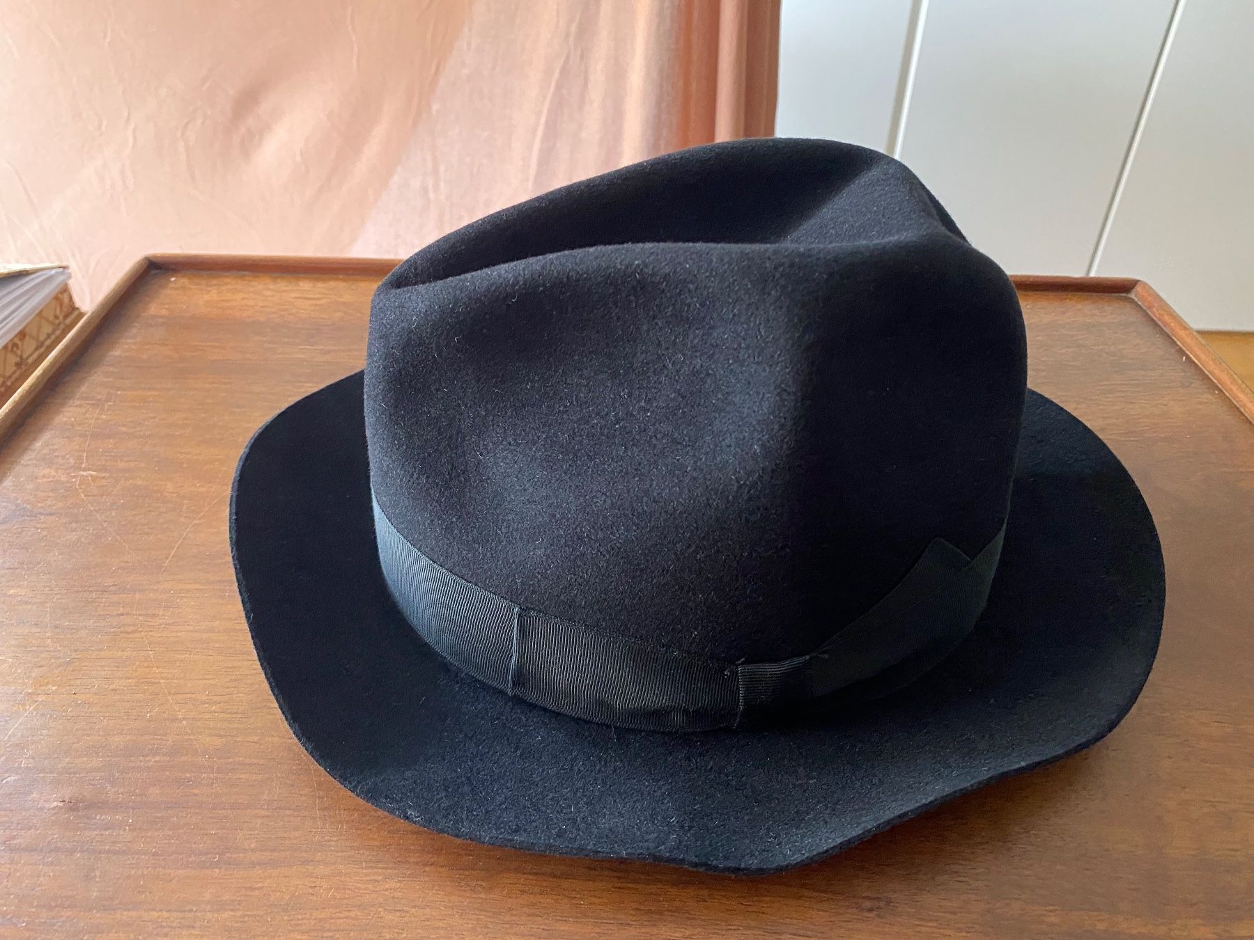 Hüte, Mützen & Caps: Burselon Silk Homburger Hut Stetson Gr. 57 – Gebraucht aus Münchenstein von Ladypink7 2