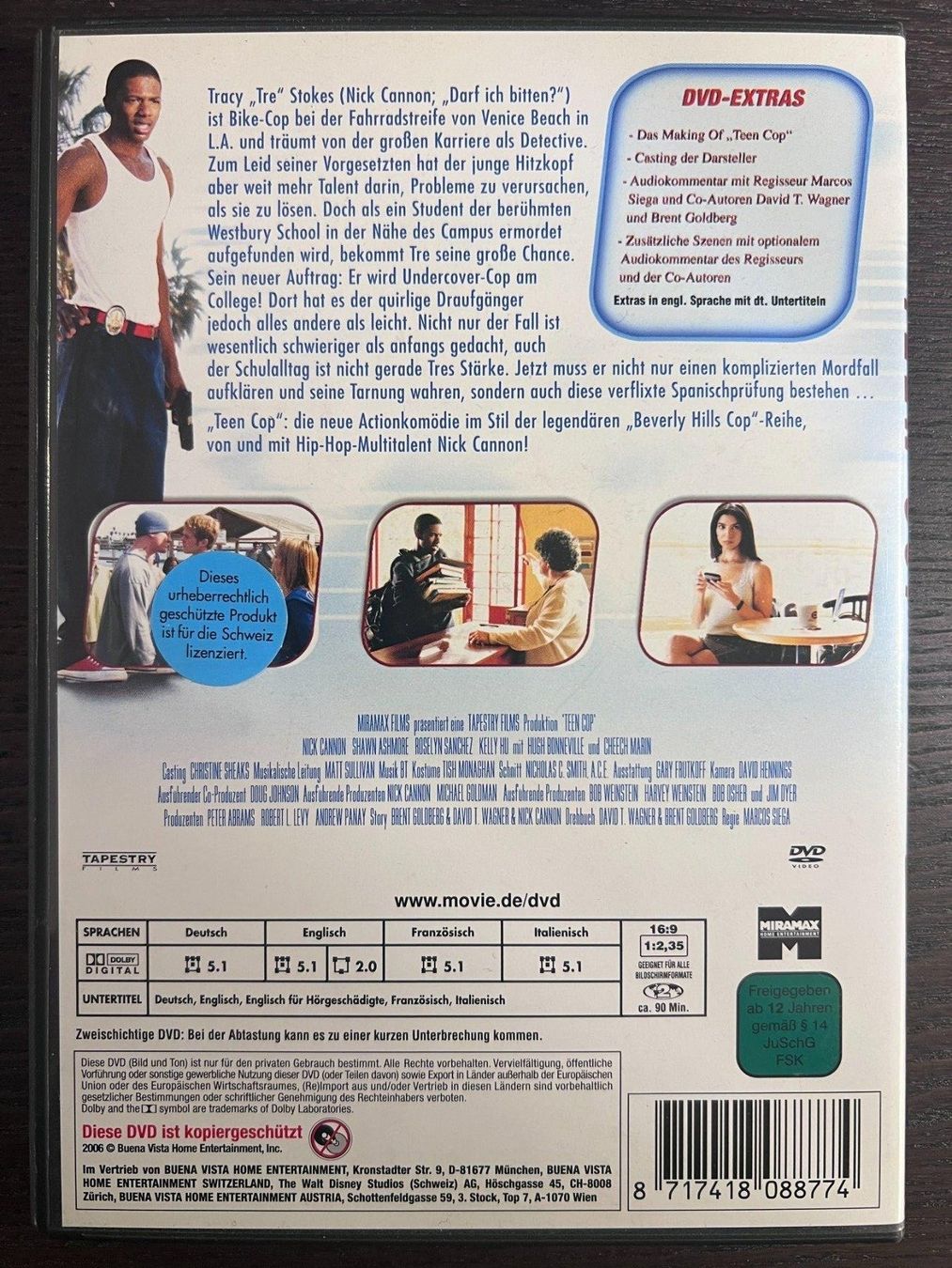 Tutti i DVDs: Teen Cop – Usato da Zürich venduto da FilmFreunde 1