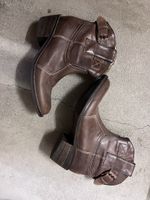 Braune Stiefeletten von Janet&Janet, Grösse 40