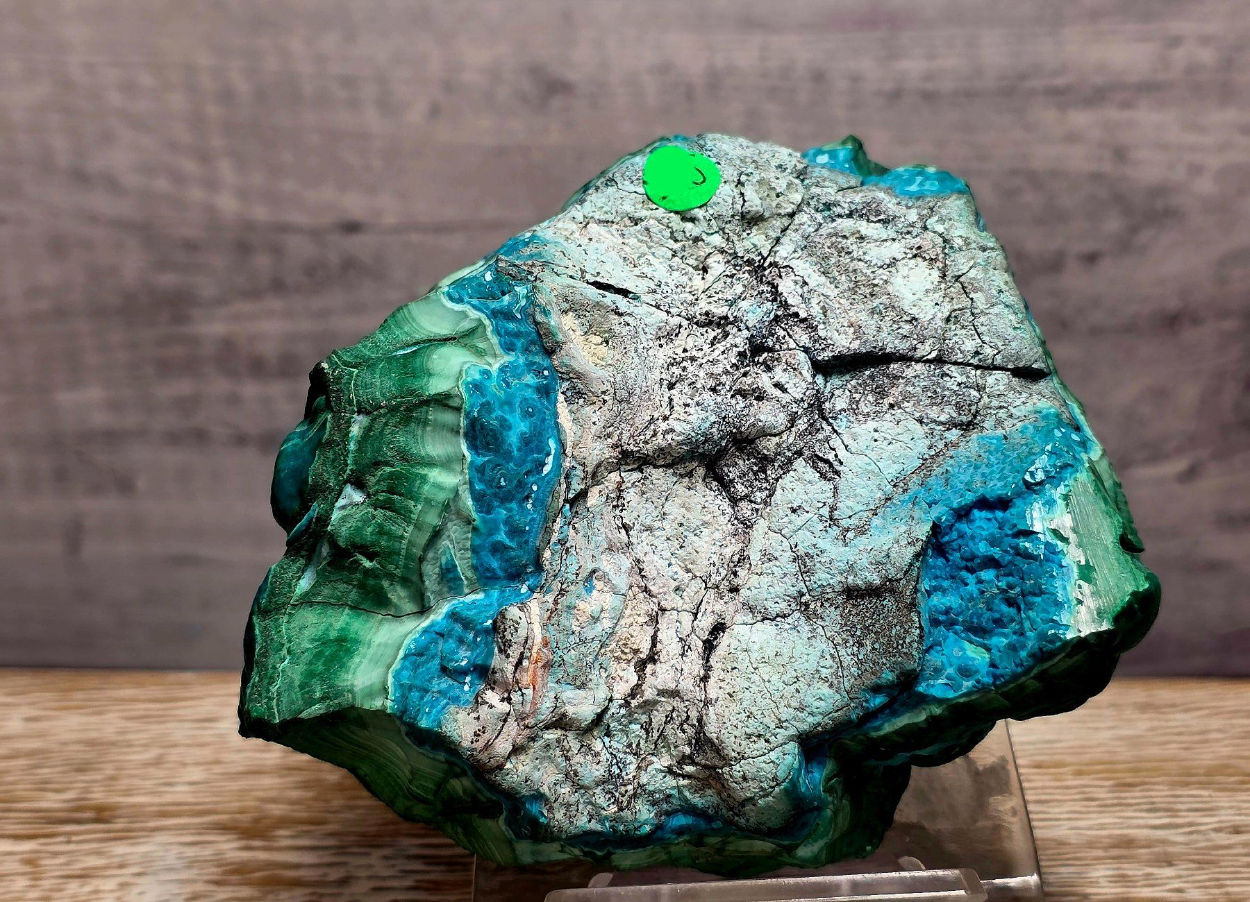 Mineralien & Heilsteine: Top Malachit-Chrysokoll 400g – Neu und originalverpackt aus Matzingen von Shay_Crystalz 2