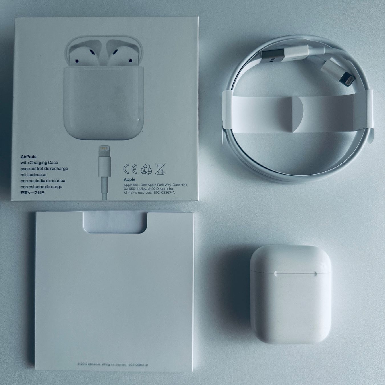 Apple Cuffie: Original Apple AirPods 2 Kopfhörer Wireless Lightning Kabel – Usato da Basel venduto da MY.AIRPODS.SHOP 1