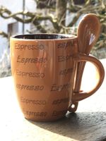 Espresso Tasse „G Wurm“ mit Löffel