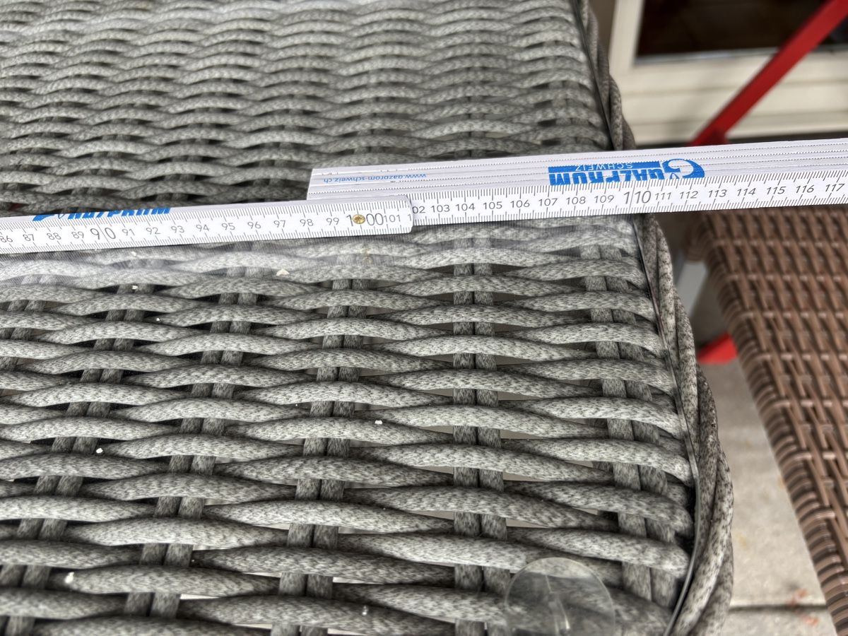 Tischset: Rattan GartenTisch & Stühle – Gebraucht aus Aadorf von she_pzg6 2