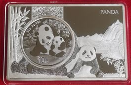 1 Oz China Panda Bär in 3 Oz Barren