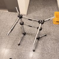 USM Kitos Tischgestell Chrom Metall  