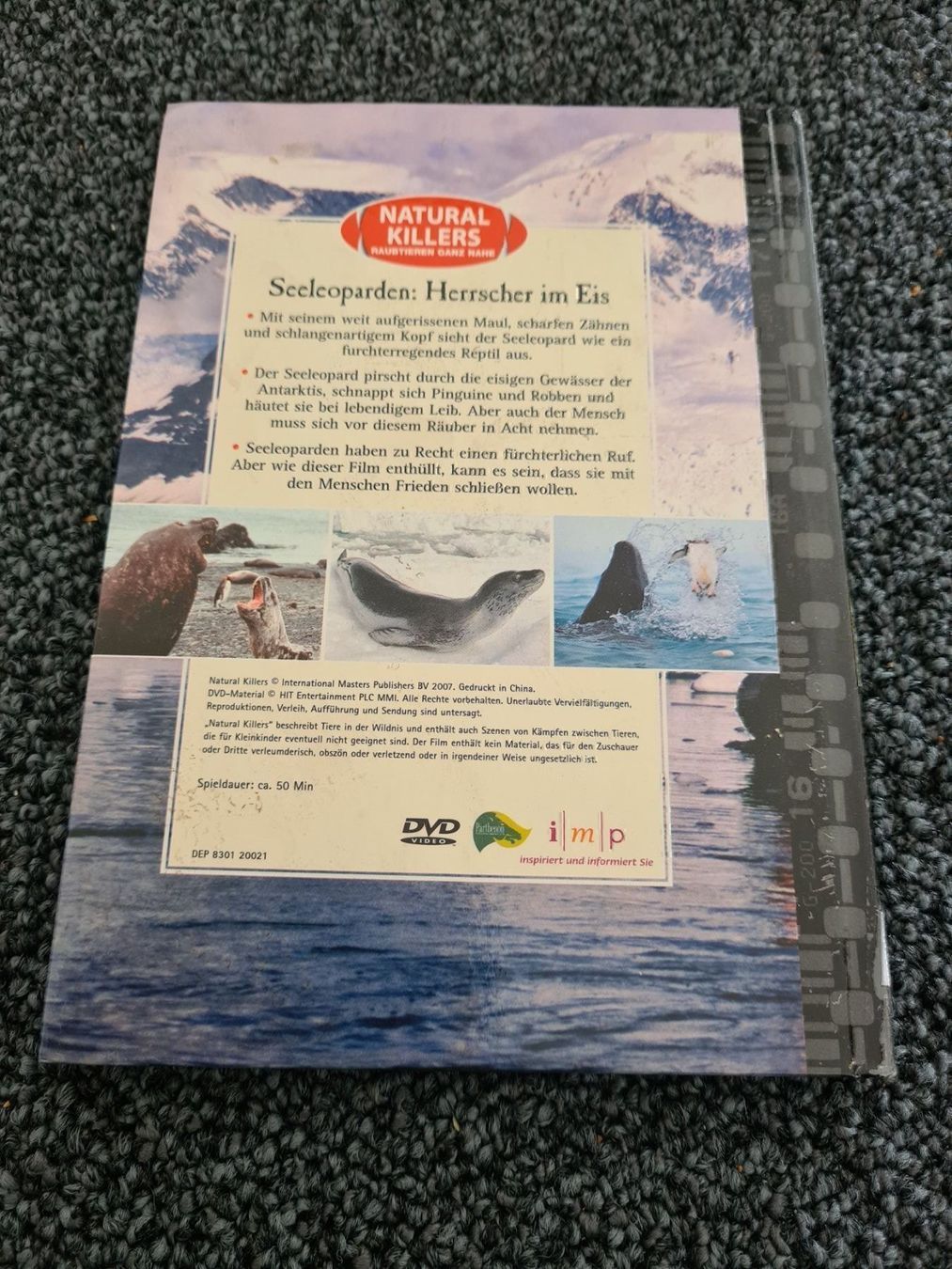 Tutti i DVDs: SEELEOPARDEN: HERRSCH IM EIS(7768) – Usato da Ruswil venduto da Ruck.Zuck. 1