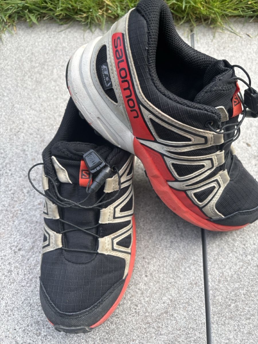 Salomon Scarpe per ragazzi: Wanderschuhe Tecking Salomon Speed Cross Waterproof Gr.35 – Usato da Horgen venduto da kantozor 2