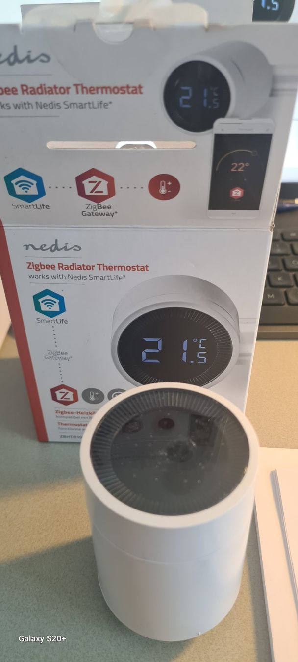 Radiatori: Nedis Heizkörpersteuerung Zigbee 3.0 – Nuovo e nell'imballaggio originale da Worb venduto da Werich