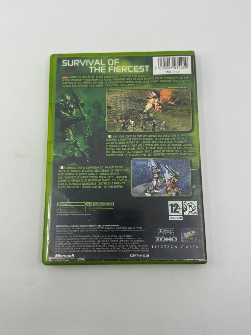 Giochi: Aliens Versus Predator Extinction (XBOX) – Usato da Herisau venduto da Seyashop1 2