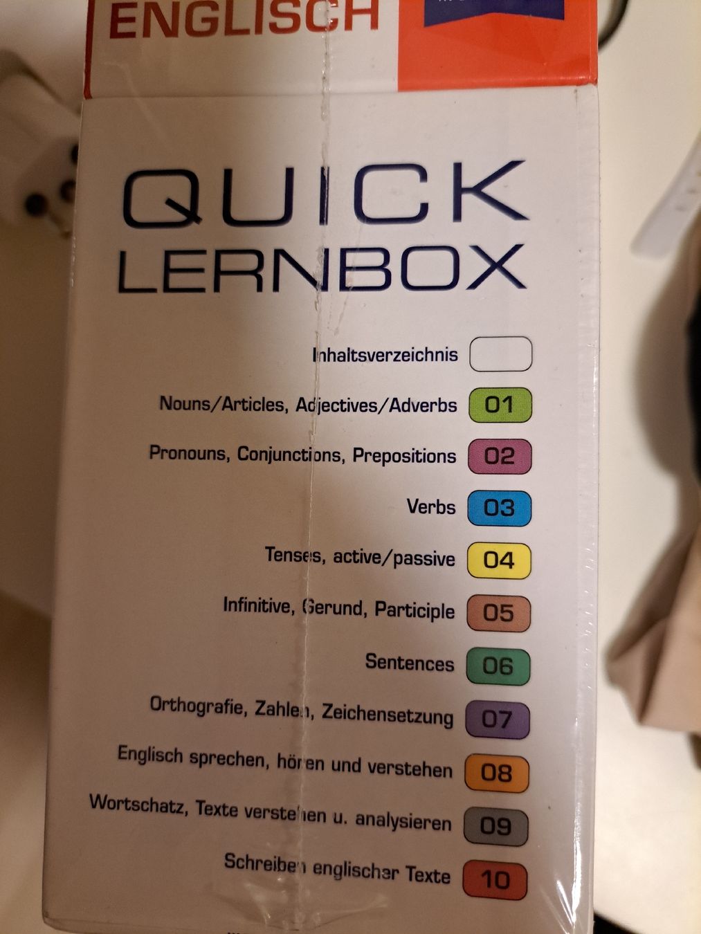 Libri: Quick Lernbox Englisch, Klasse 5-10, neu Top! – Nuovo e nell'imballaggio originale da Urdorf venduto da villakagu 2