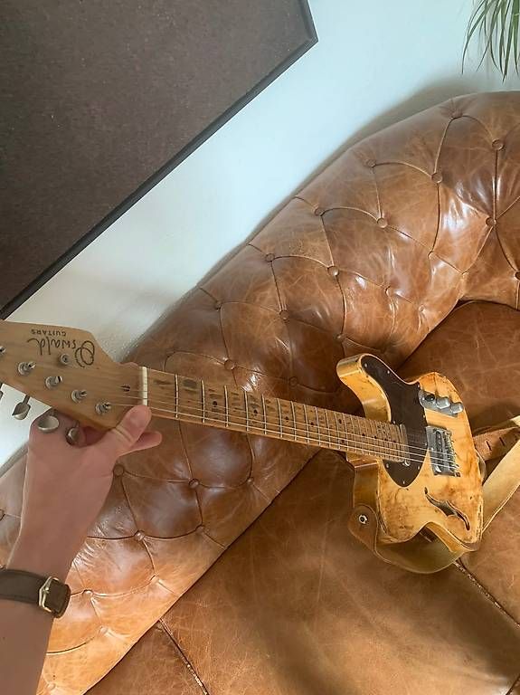 Musikinstrumente: Oswald heavy relic Telecaster Guitar – Gebraucht aus Zürich von blueschord 3