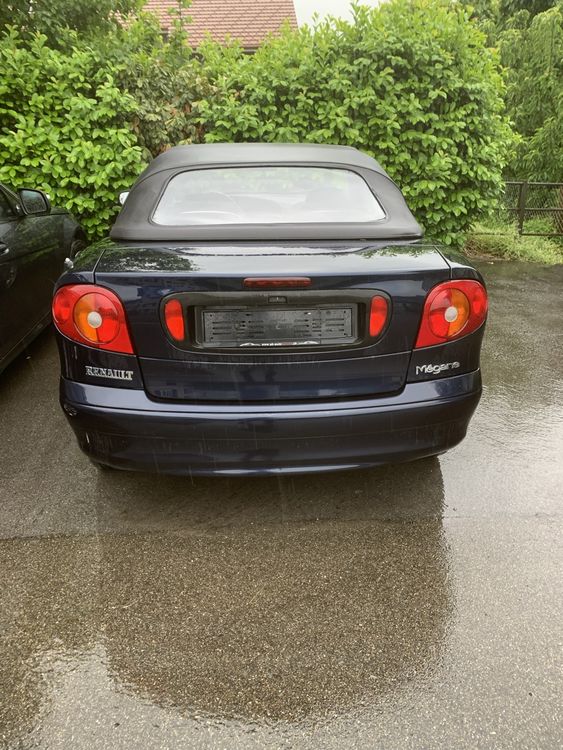 Renault Megane 1 Cabriolet blau