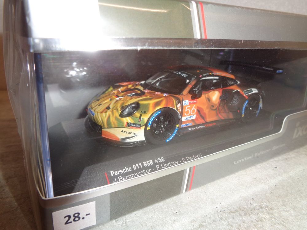 Porsche 911 Rsr 24h Le Mans 2019 Bamber / Pilet / Tandy Spark 1:18 18S436