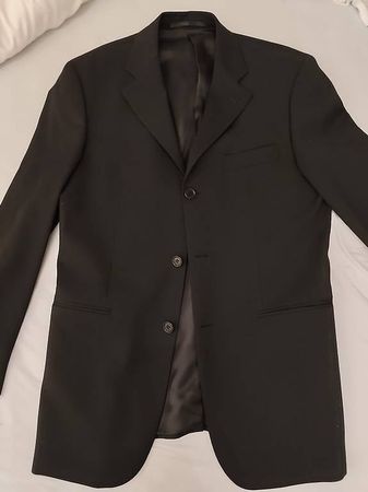 Herren Anzug Jerem schwarz Grösse 50 (L)