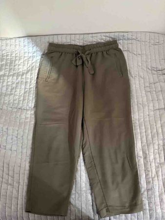 Pantalon de sport Chicorée, vert olive, taille L