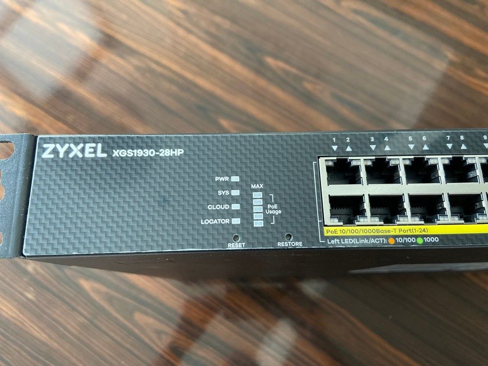 Switch ZyXEL ZY-XGS193028 128 Gbps main image 1