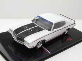 Buick GSX Coupé 1970 weiss / matt-schwarz / Decor       1:43