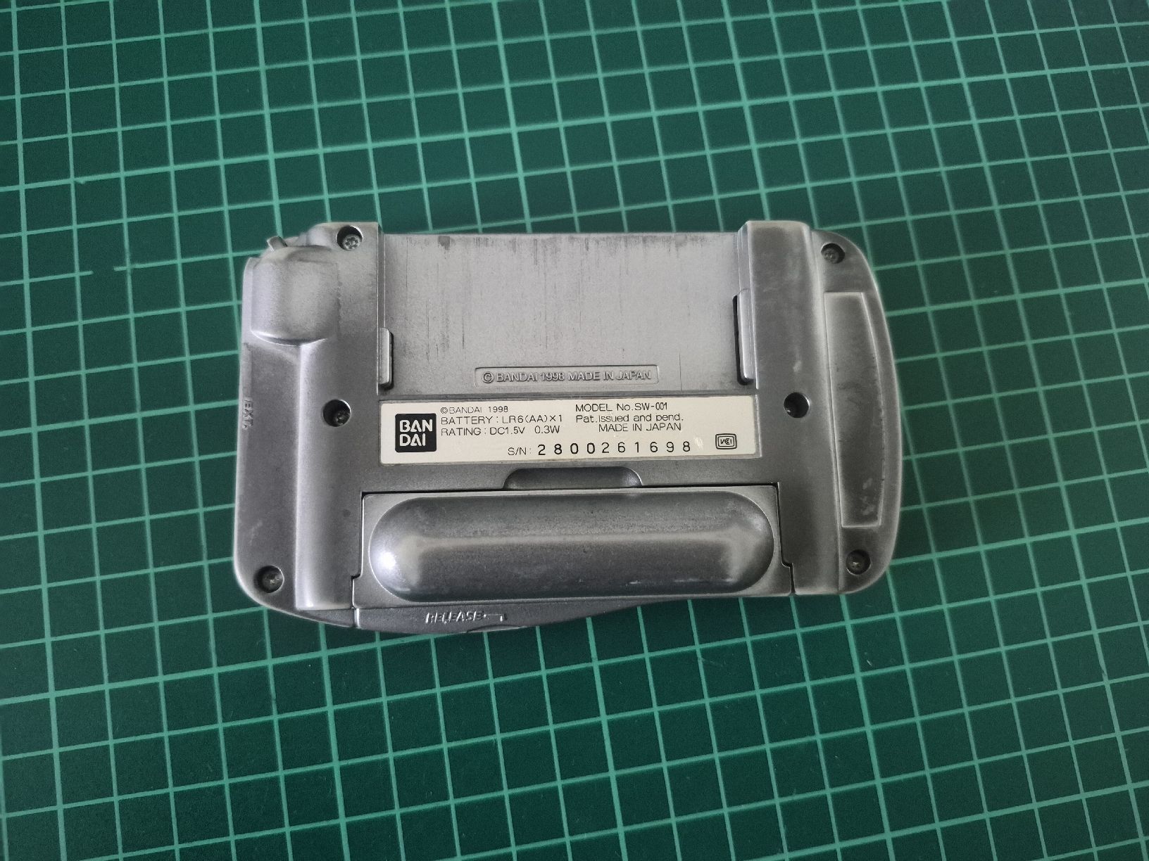 Bandai Console: Vintage WonderSwan handheld game console, tested & working! – Usato da Meyrin venduto da Retro-GZ 1