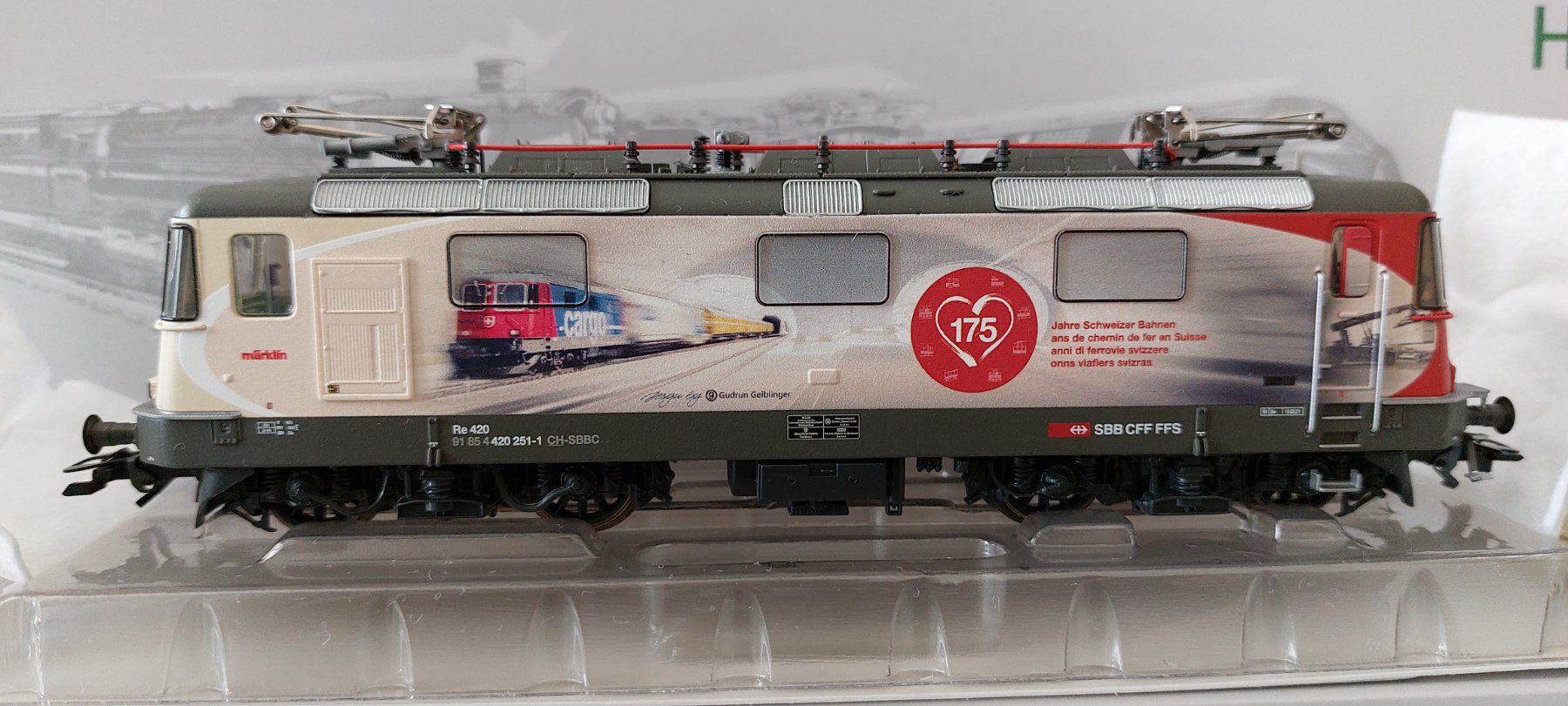 Trix Modellini di ferrovie: TRIX 25875 - E-Lok Re 420 SBB Cargo - DCC mfx/Sound – Nuovo e nell'imballaggio originale da Rotkreuz venduto da MOBAHN-1zu87 1