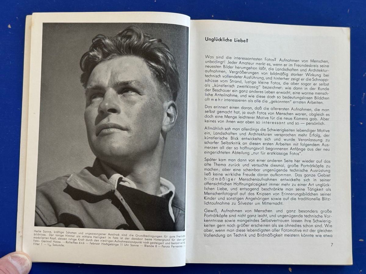 Livres: Feininger Andreas: MENSCHEN VOR DER KAMERA.  1937 – D'occasion à Adliswil par buch_und_kunst 3