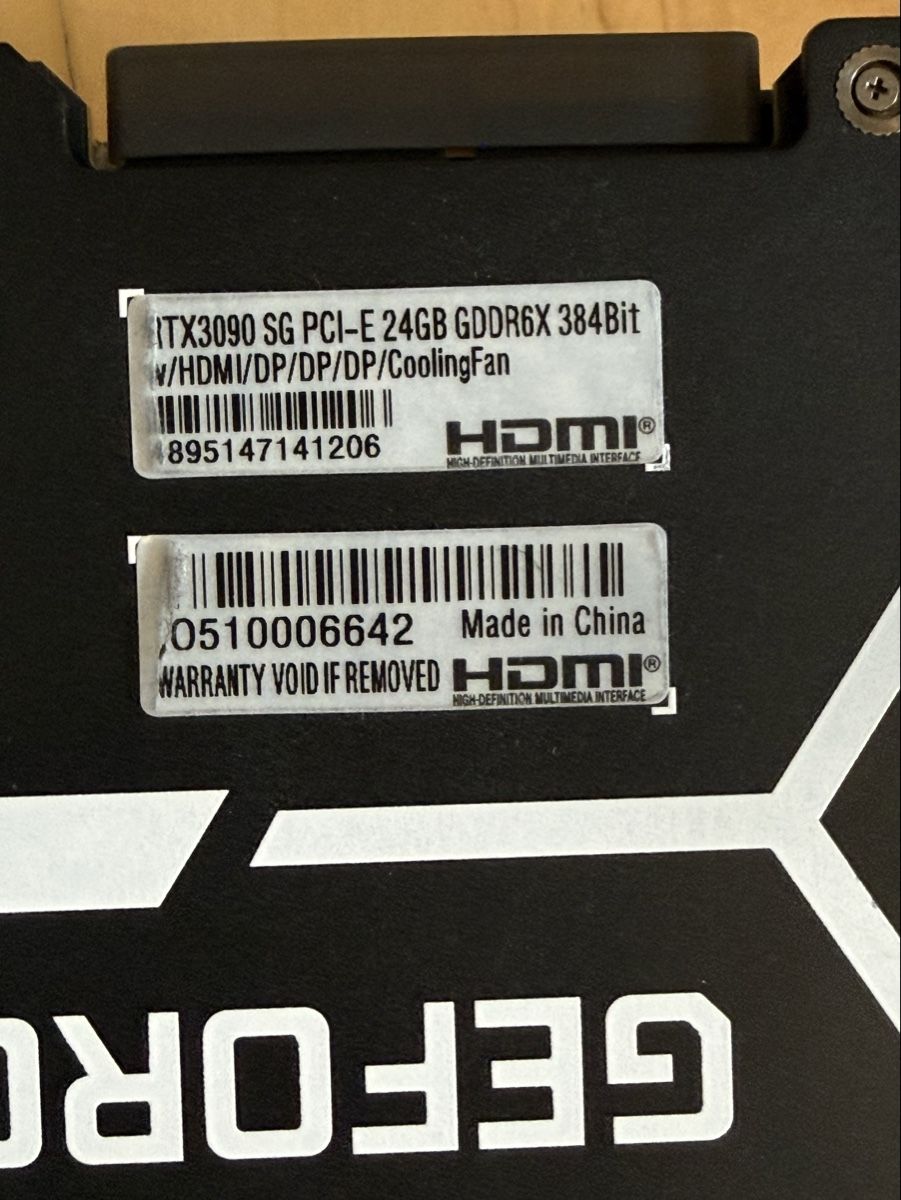 Schede grafiche: KFA2 GeForce RTX 3090 - used and good condition – Usato da Zürich venduto da Xaverwenzinger 2