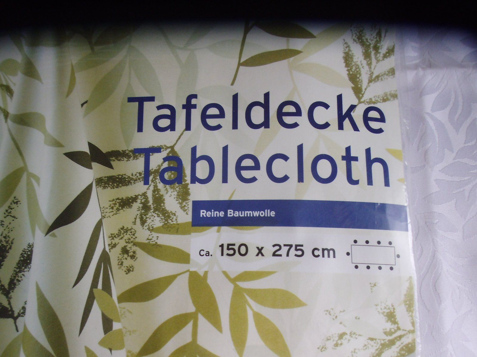 Altra biancheria da tavola: Tischdecke Tafeltischdecke **NEU** gross – Nuovo e nell'imballaggio originale da Walenstadt venduto da Pluisa 1