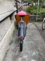 Lastenrad Babboe City mit ABUS Schloss und Kindersitz
