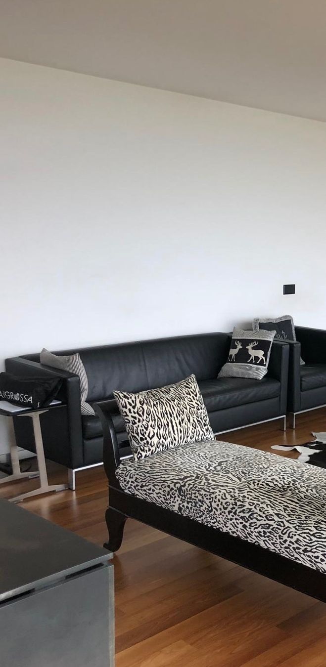 Knoll Divani: Walter Knoll Foster 500 Sofa aus Leder, schwarz – Usato da Meggen venduto da lou_bfg9