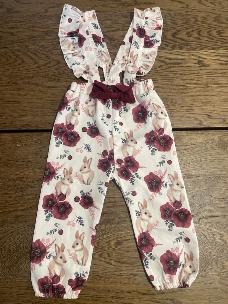 Tute: Mädchen Latzhose Grösse 12-18M Blumenmuster neu – Usato da Lyss venduto da Vandy19