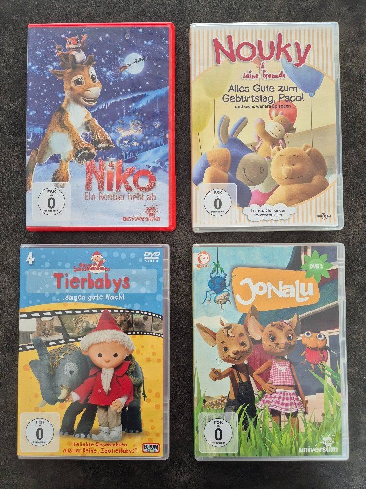 Tutti i DVDs: 4 DVD ab 0 Jahren – Usato da Buttisholz venduto da sico20
