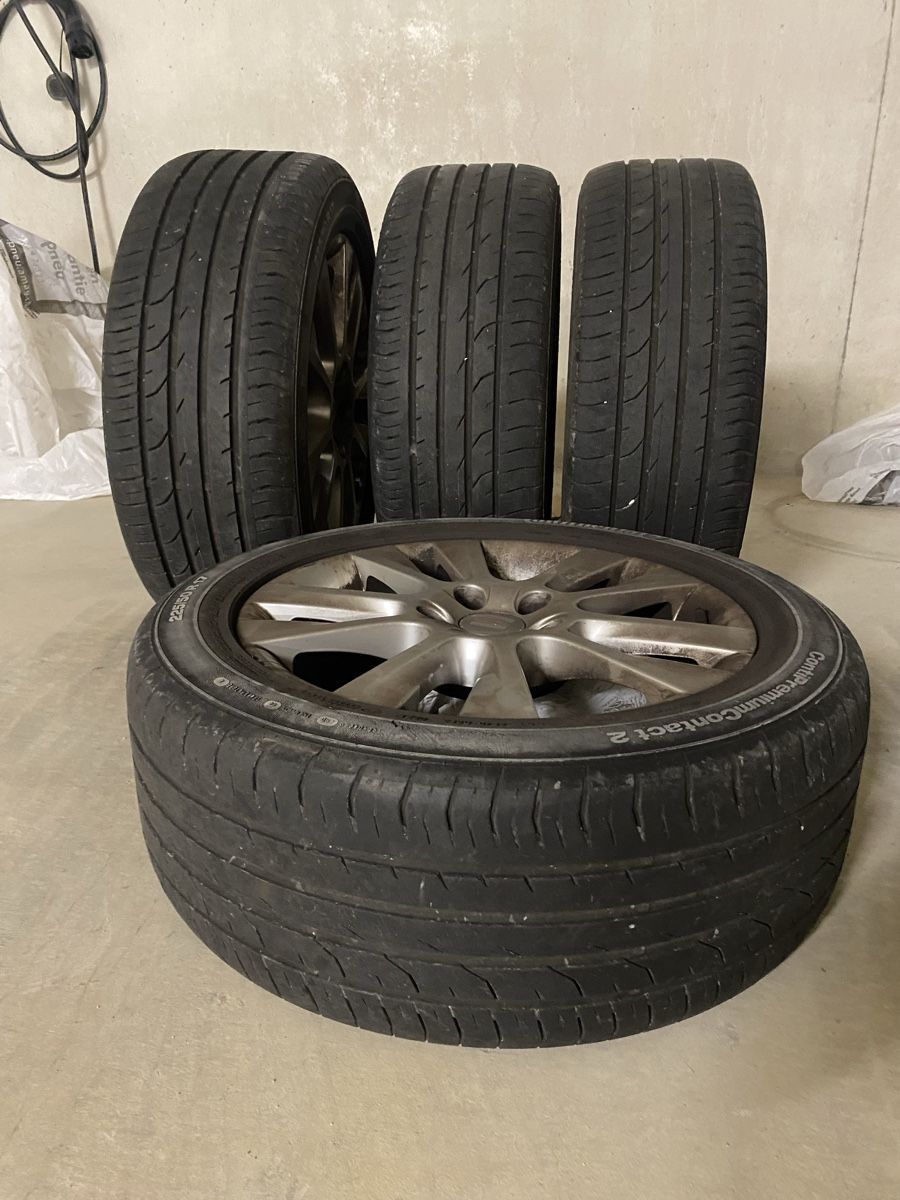 Continental Pneus & Kompletträder: 4 Continental Summer Tyres & Rim – Gebraucht aus Tannay von mkleewein 1