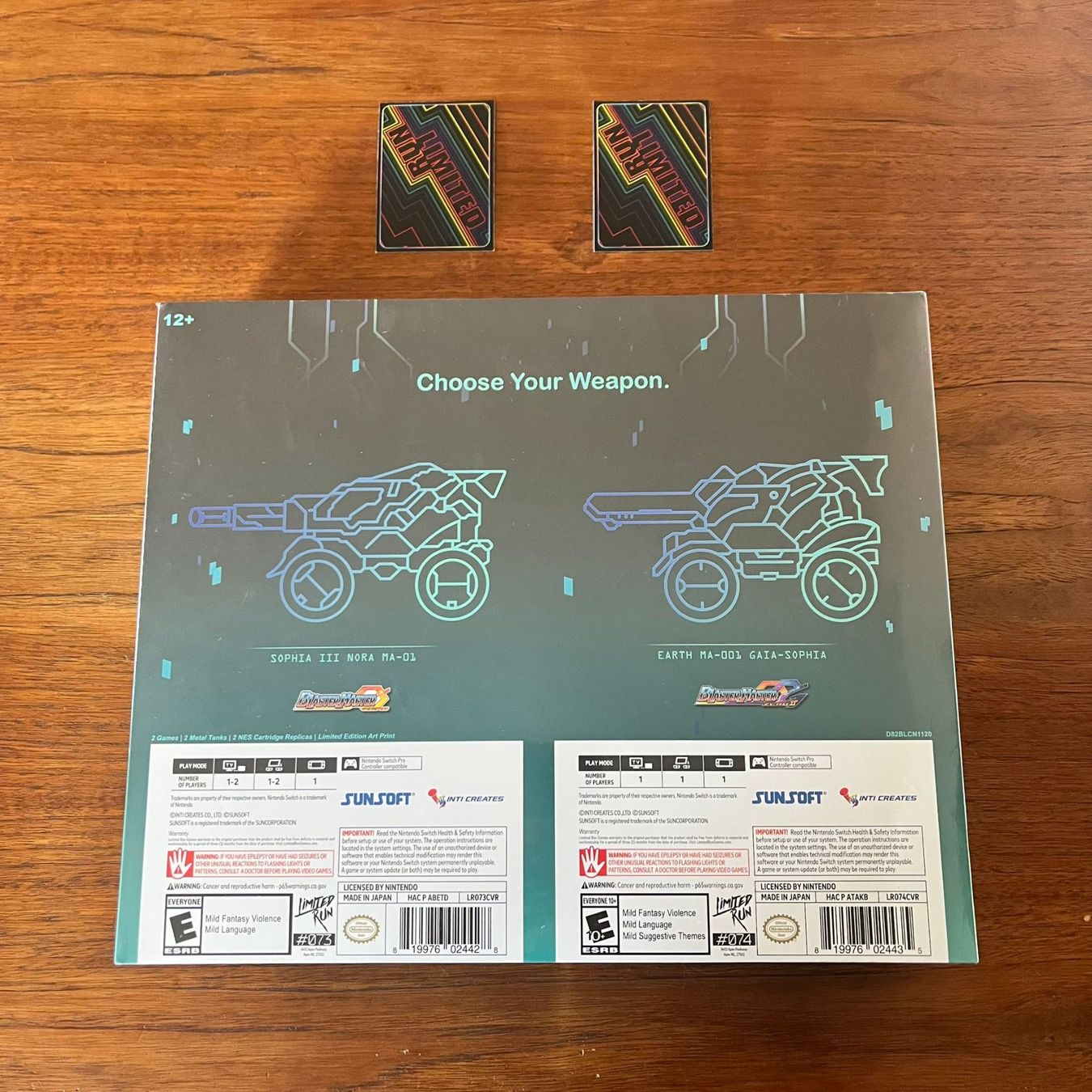 Spiele: Blaster Master Zero 1 & 2 Collectors Edition Switch Neu – Neu (gemäss Beschreibung) aus Zürich von Wickeddude 1