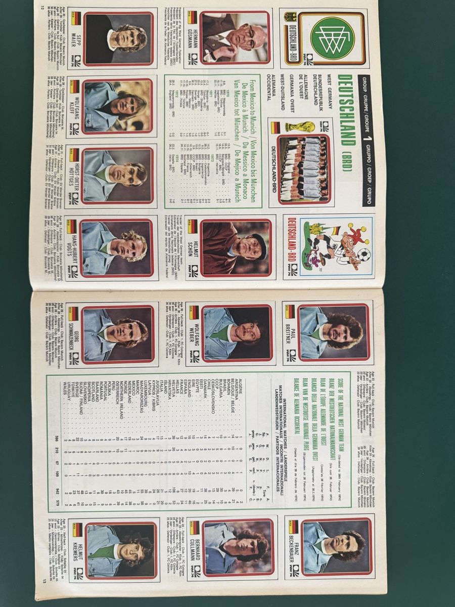 Panini Album: Panini WM 74 München – Usato da Granges-de-Vesin venduto da Gorille 4