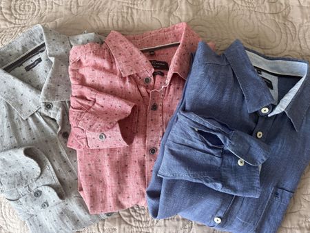 3 Casa Moda Hemden Leinenmix Grösse XXL 45/46 