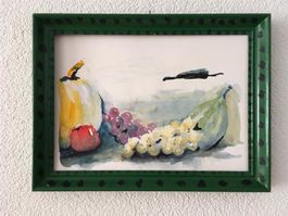 Stilleben Aquarell signiert