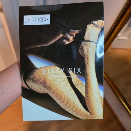 Sixty Six Damen Netzstrumpfhose Pink Schwarz NEU