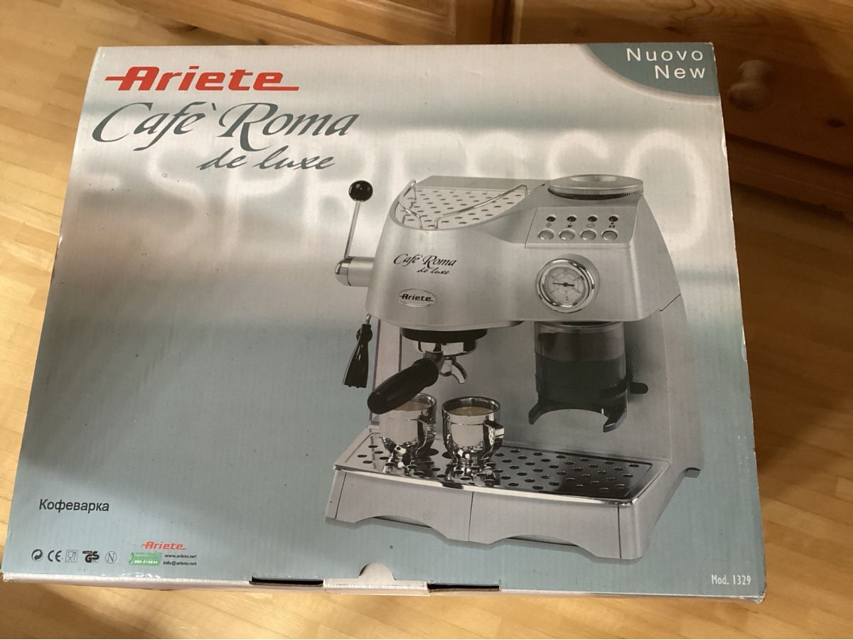 Macchine per caffè & Macchine per espresso: Ariete  Café Roma de  Luxe – Nuovo e nell'imballaggio originale da Berneck venduto da cronos1