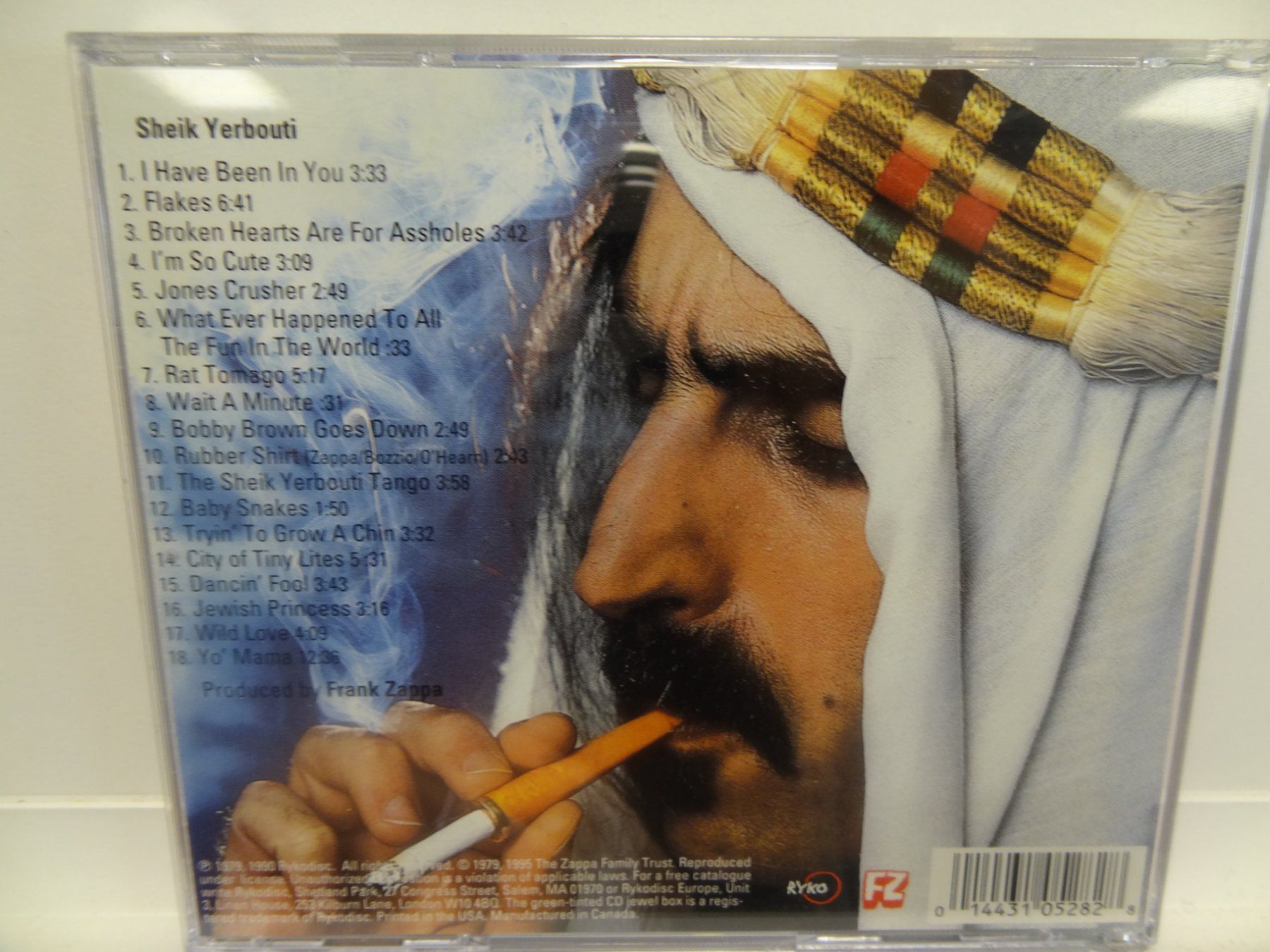 CD: Frank Zappa, Sheik Yerbouti – Usato da luzern venduto da musicandart 1