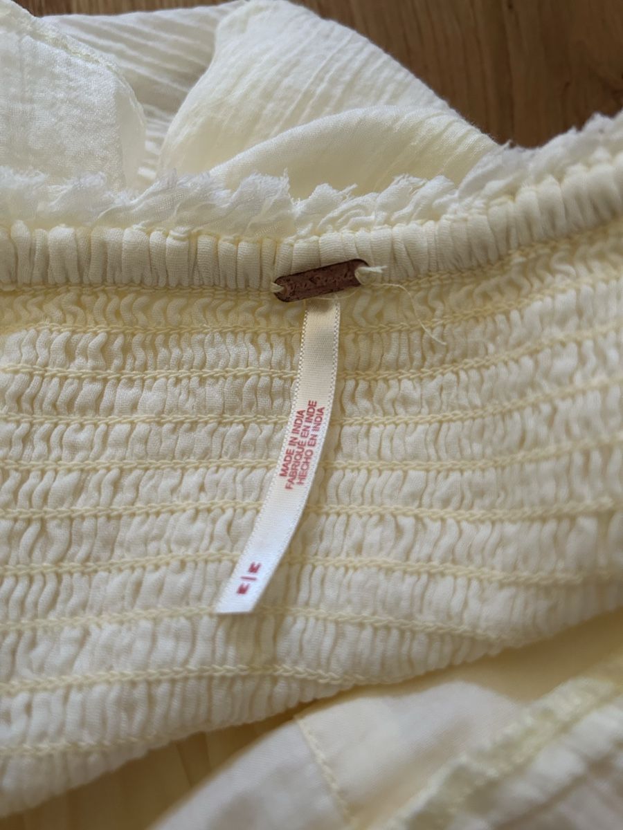 Robes: Free People Kleid, hellgelb – D'occasion à Gunzgen par vivalavida.p 3